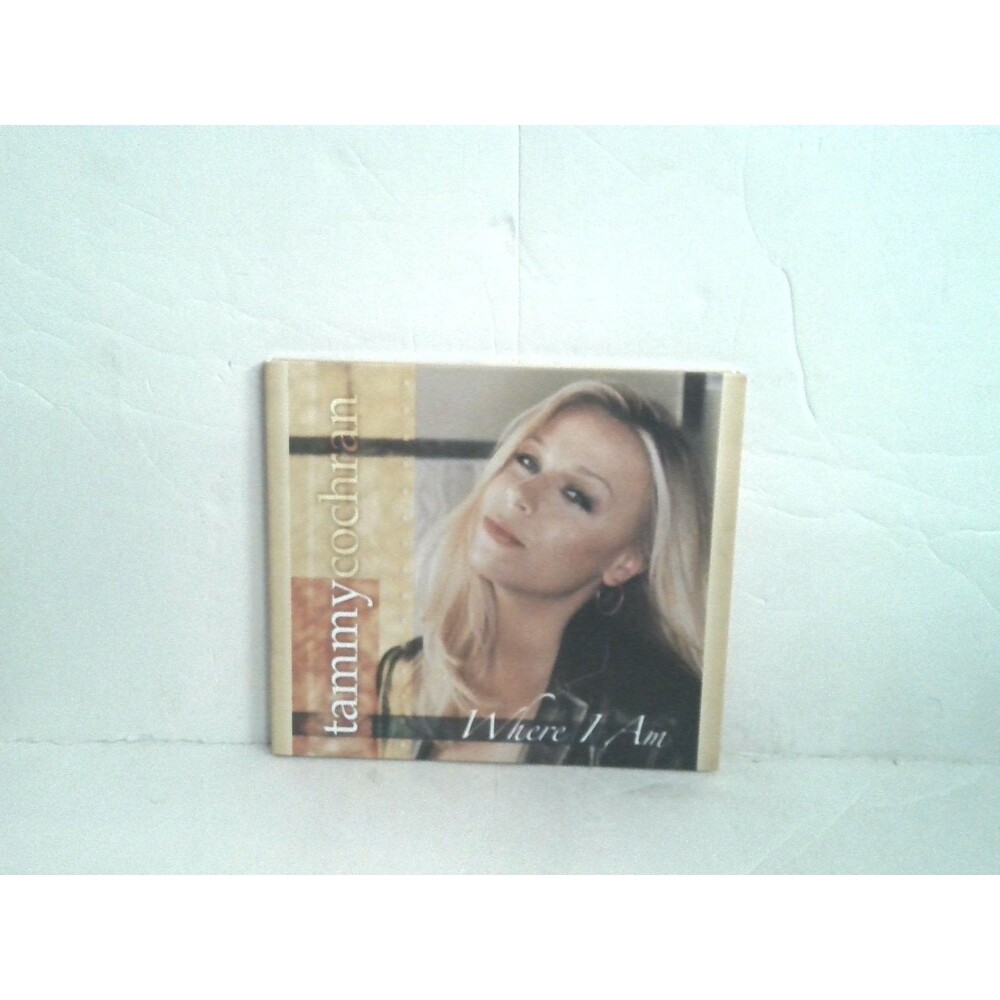 Tammy Cochran – Where I Am CD 2007 Country Digipak Shanachie